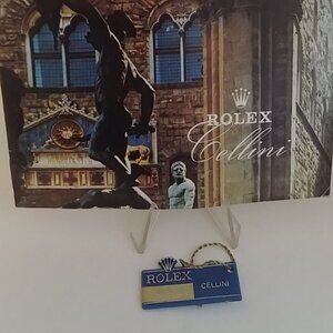 Rolex Cellini Hangtag Big Crown and Booklet 1982. #076